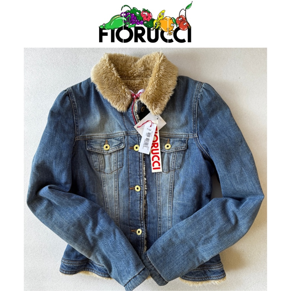 Fiorucci Sherpa Denim Jacket